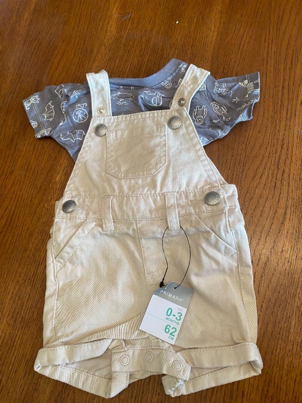 Salopette short