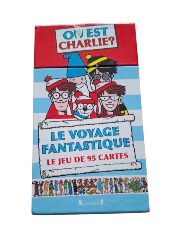 Où est Charlie? Le voyage fantastique jeu de cartes