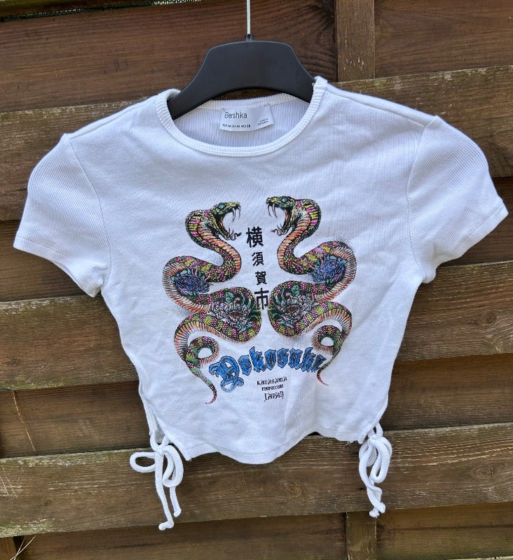 T-shirt serpent