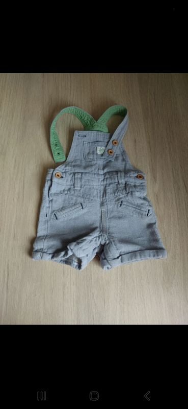 Salopette short