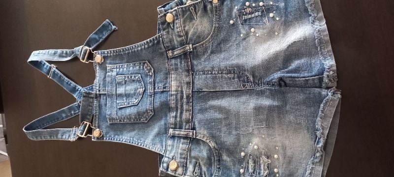Salopette short