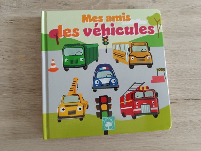 Livre sonore mes amis les véhicules