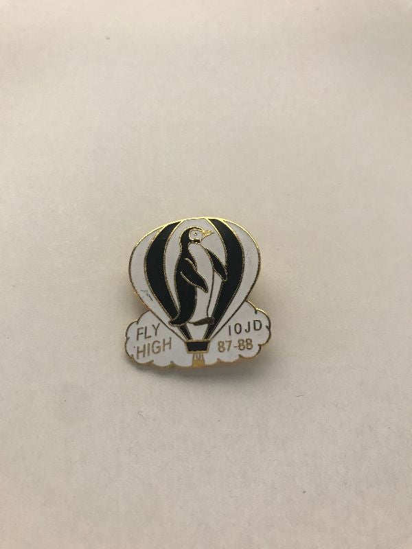 Broche montgolfière manchot