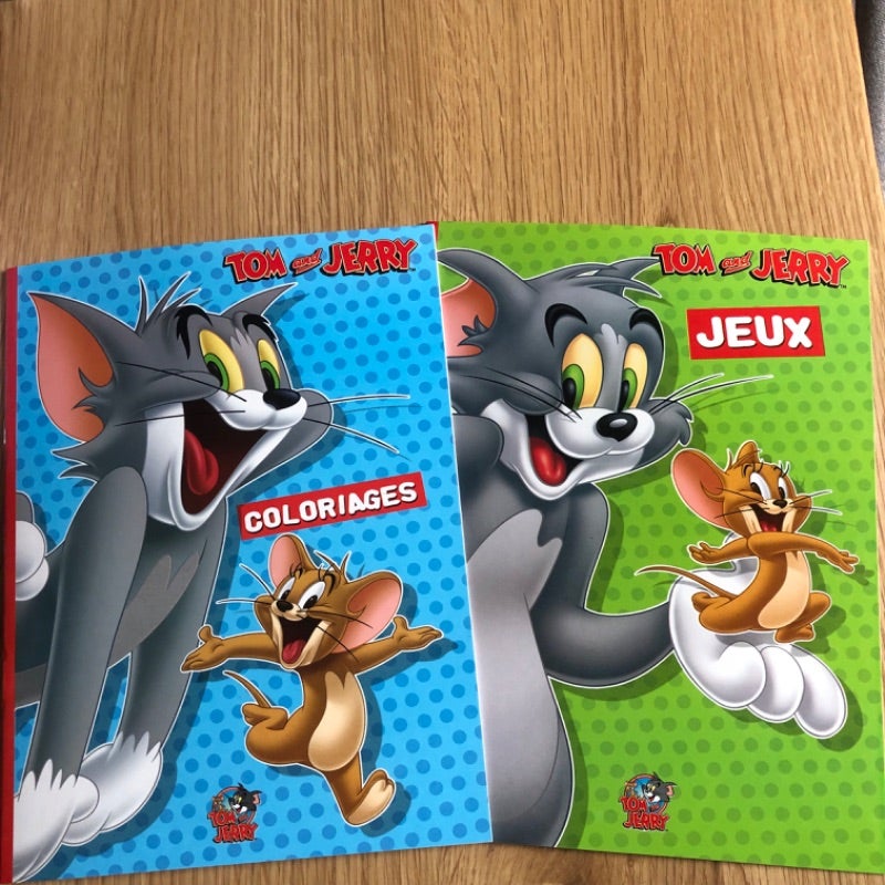 Lot 2 livres Tom & Jerry