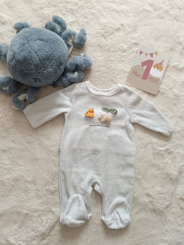 Pyjama 1 mois tape a l'œil