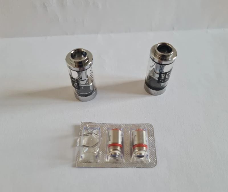 2 Résistances + 2 clearomiseurs pour cigarette électronique JustFog Q16 Pro