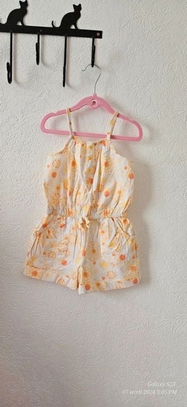 Combishort fleuri