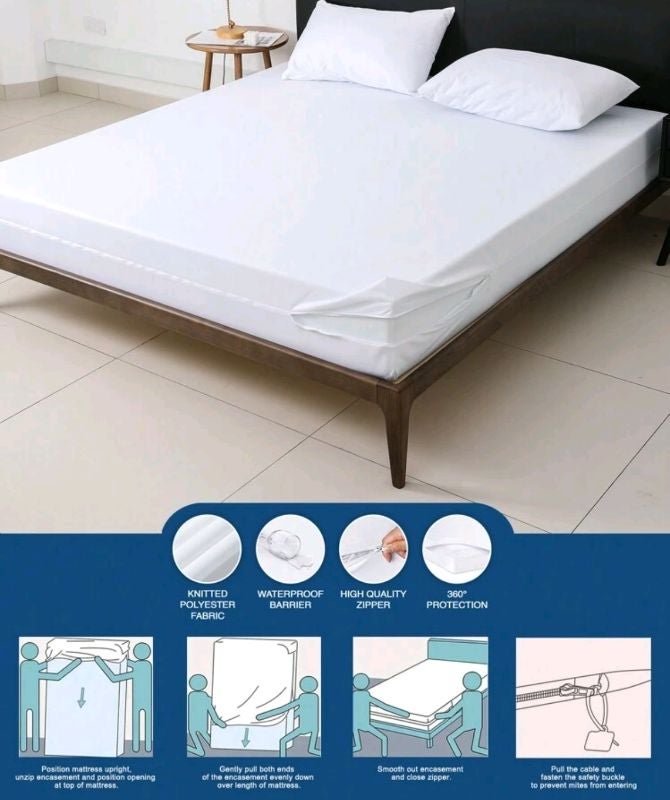 PROTÈGE MATELAS IMPERMÉABLE lit 2 places