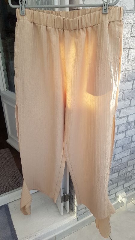 Pantalon beige femme été