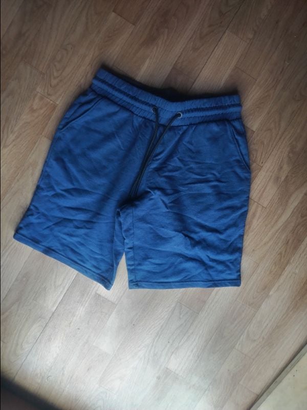 Short bleu homme