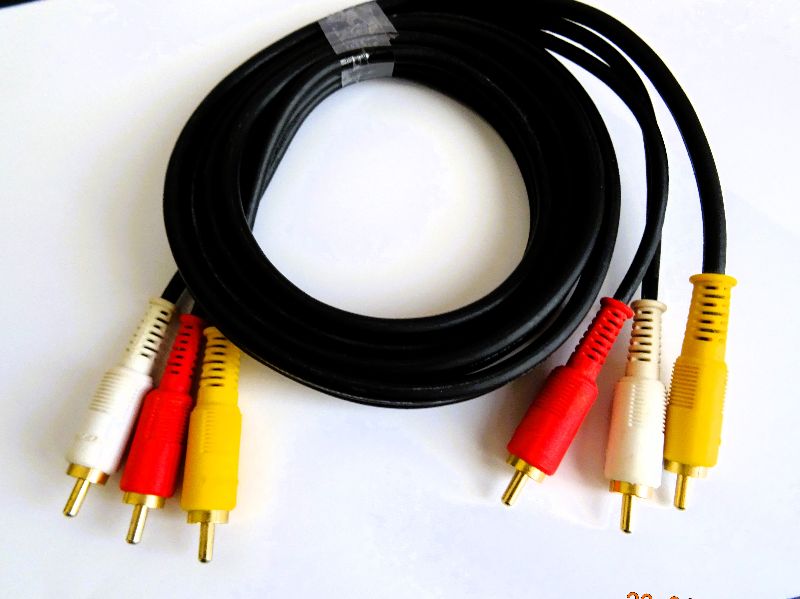 cable audio vidéo 3 rca  de qualité