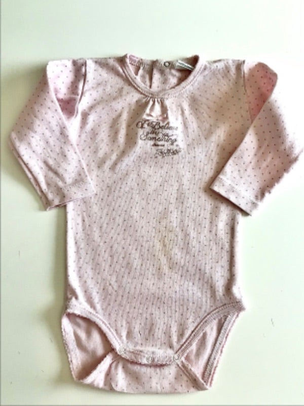 Body manches longues 1 an