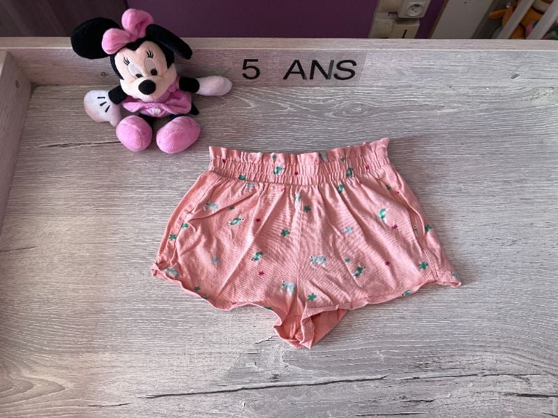 Short fille 5 ans