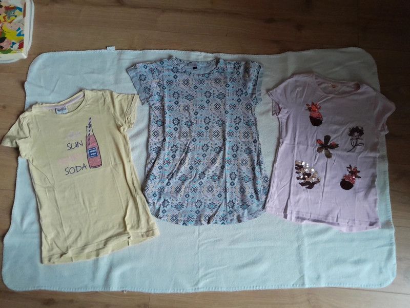 Lot 3 tee-shirts manches courtes