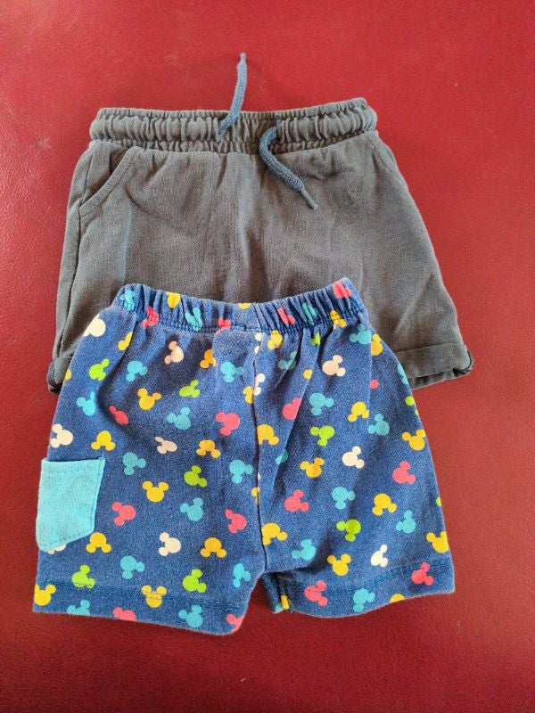 2 shorts garçon