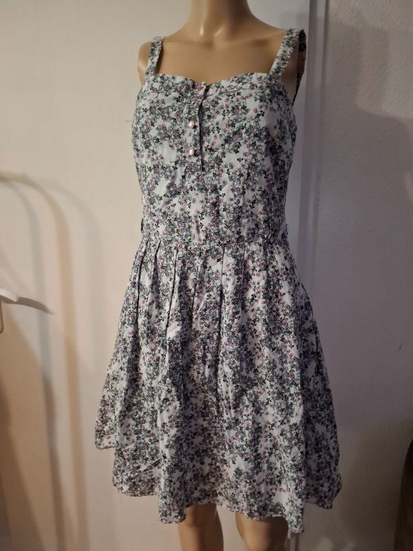 Robe vestido dress nafnaf fleuri taille 38 (taille petit convient à une t.36)
