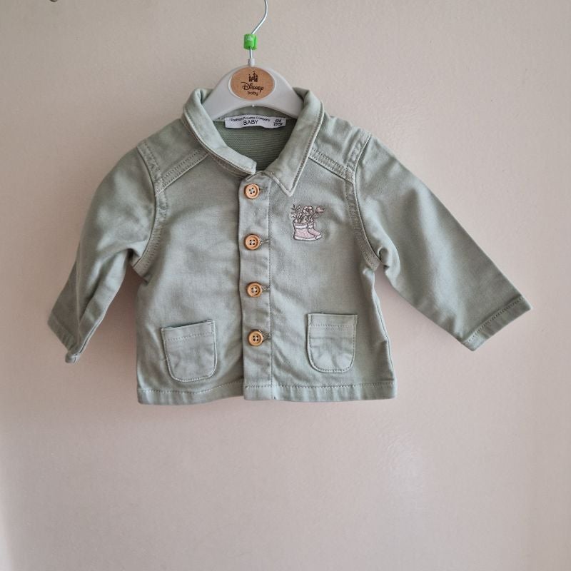 6 mois veste vert clair