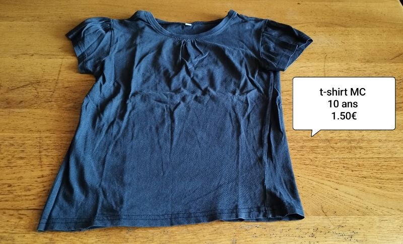 T-shirt MC 10 ans