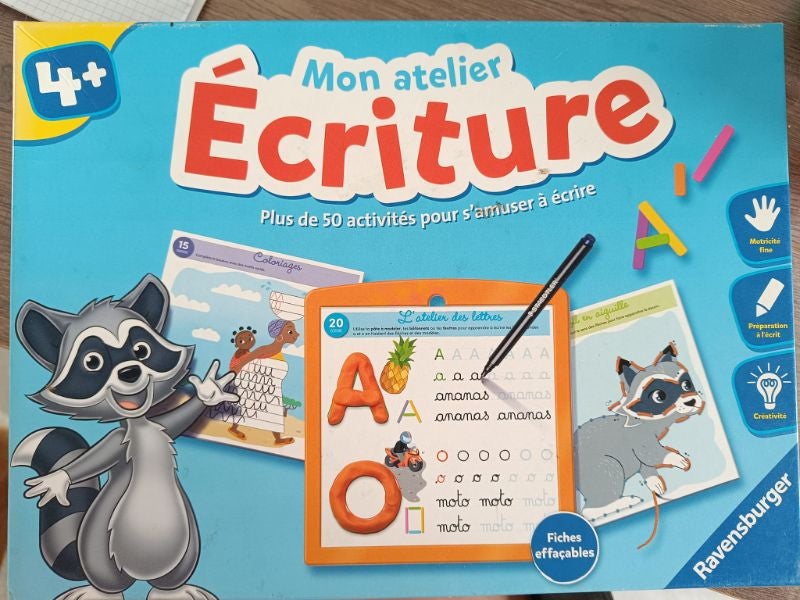 Mon atelier écriture