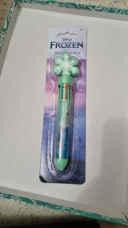Stylo 10 couleurs reine des neiges