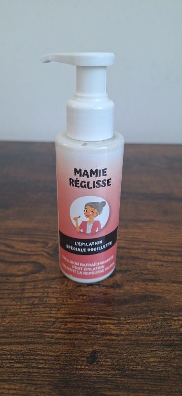 Émulsion rafraîchissante post epilation