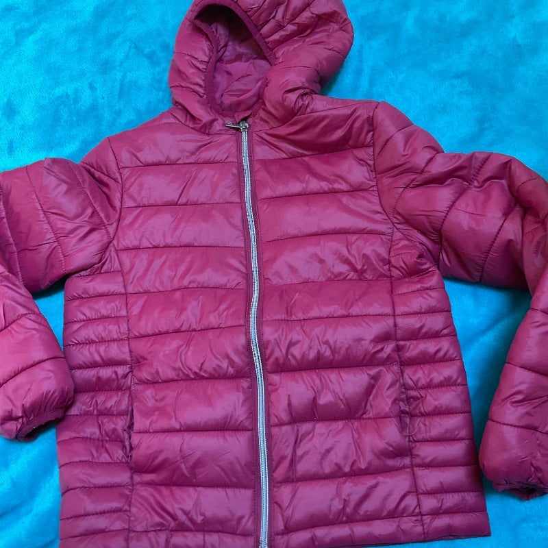 blouson à capuche primark rose bordeaux clair 9 . 10 ans tbe