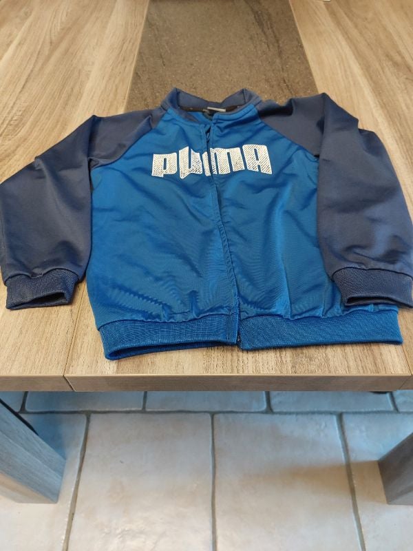 Veste jogging Puma bleue