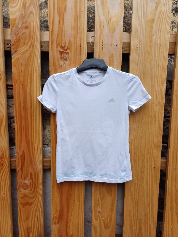 Joli t-shirt de sport blanc Adidas