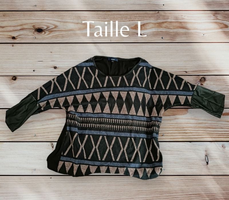 T-shirt manches 3/4
