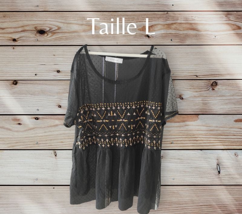T-shirt transparent Promod neuf