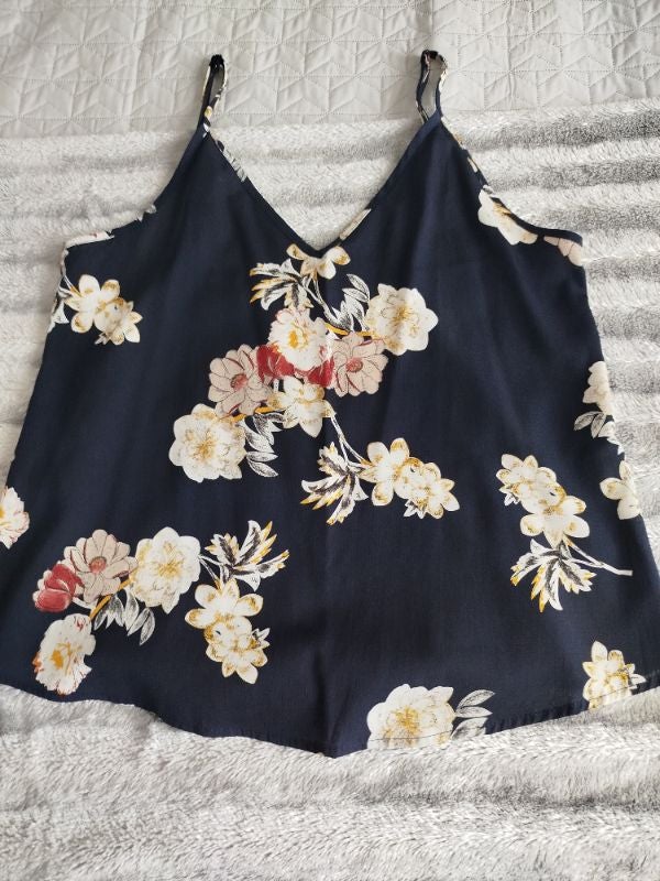 Débardeur fleurs