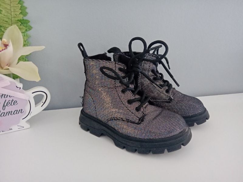 Bottes 22 argentées