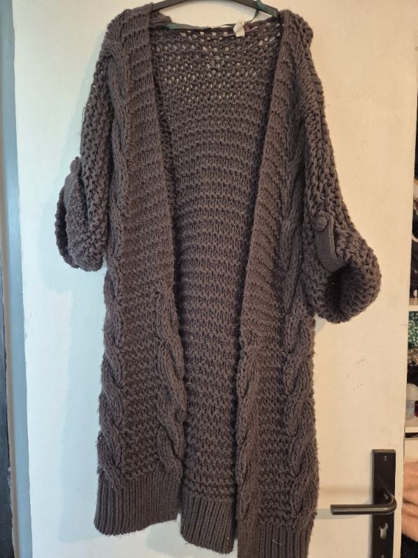 Gilet long maille