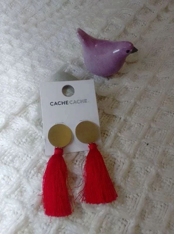 Boucles d'oreilles cache cache